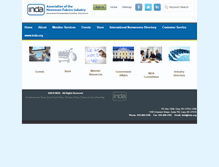 Tablet Screenshot of imisw.inda.org
