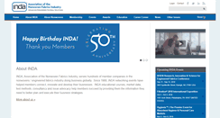Desktop Screenshot of inda.org
